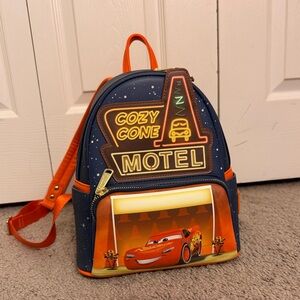 Cars Cozy Cone Motel Loungefly Backpack